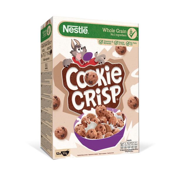 Nestle COOKIE CRISP зърнена закуска 0.375 кг.